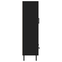 Thumbnail for Highboard Schwarz 69,5x31x115 cm Holzwerkstoff