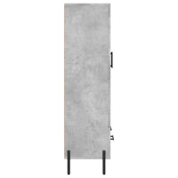 Thumbnail for Highboard Betongrau 69,5x31x115 cm Holzwerkstoff
