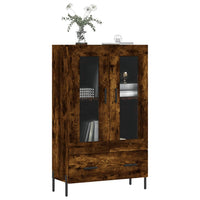 Thumbnail for Highboard Räuchereiche 69,5x31x115 cm Holzwerkstoff