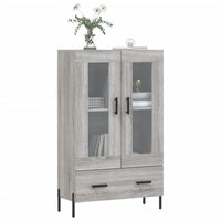 Thumbnail for Highboard Grau Sonoma 69,5x31x115 cm Holzwerkstoff