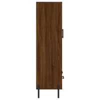 Thumbnail for Highboard Braun Eichen-Optik 69,5x31x115 cm Holzwerkstoff