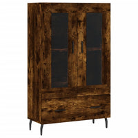 Thumbnail for Highboard Räuchereiche 69,5x31x115 cm Holzwerkstoff