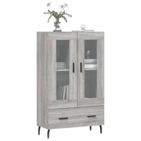 Thumbnail for Highboard Grau Sonoma 69,5x31x115 cm Holzwerkstoff