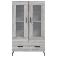 Thumbnail for Highboard Grau Sonoma 69,5x31x115 cm Holzwerkstoff