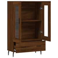 Thumbnail for Highboard Braun Eichen-Optik 69,5x31x115 cm Holzwerkstoff