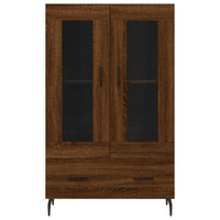 Thumbnail for Highboard Braun Eichen-Optik 69,5x31x115 cm Holzwerkstoff