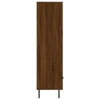Thumbnail for Highboard Braun Eichen-Optik 69,5x31x115 cm Holzwerkstoff