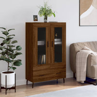 Thumbnail for Highboard Braun Eichen-Optik 69,5x31x115 cm Holzwerkstoff