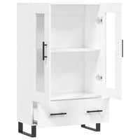 Thumbnail for Highboard Weiß 69,5x31x115 cm Holzwerkstoff