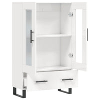 Thumbnail for Highboard Hochglanz-Weiß 69,5x31x115 cm Holzwerkstoff