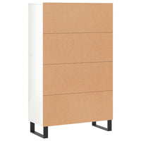 Thumbnail for Highboard Hochglanz-Weiß 69,5x31x115 cm Holzwerkstoff