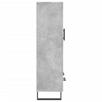Thumbnail for Highboard Betongrau 69,5x31x115 cm Holzwerkstoff