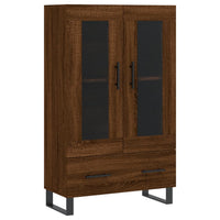 Thumbnail for Highboard Braun Eichen-Optik 69,5x31x115 cm Holzwerkstoff