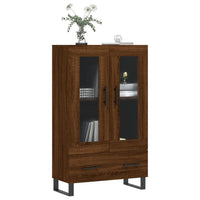 Thumbnail for Highboard Braun Eichen-Optik 69,5x31x115 cm Holzwerkstoff