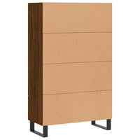Thumbnail for Highboard Braun Eichen-Optik 69,5x31x115 cm Holzwerkstoff