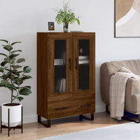 Thumbnail for Highboard Braun Eichen-Optik 69,5x31x115 cm Holzwerkstoff