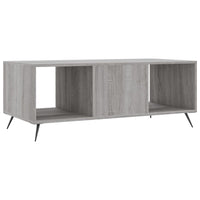 Thumbnail for Couchtisch Grau Sonoma 102x50x40 cm Holzwerkstoff
