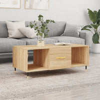 Thumbnail for Couchtisch Sonoma-Eiche 102x50x40 cm Holzwerkstoff