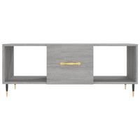 Thumbnail for Couchtisch Grau Sonoma 102x50x40 cm Holzwerkstoff