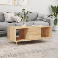 Thumbnail for Couchtisch Sonoma-Eiche 102x50x40 cm Holzwerkstoff