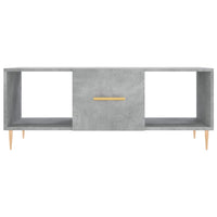 Thumbnail for Couchtisch Betongrau 102x50x40 cm Holzwerkstoff