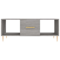 Thumbnail for Couchtisch Grau Sonoma 102x50x40 cm Holzwerkstoff
