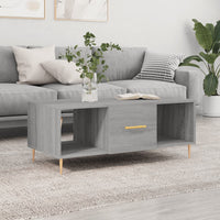 Thumbnail for Couchtisch Grau Sonoma 102x50x40 cm Holzwerkstoff