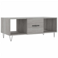 Thumbnail for Couchtisch Grau Sonoma 102x50x40 cm Holzwerkstoff