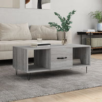 Thumbnail for Couchtisch Grau Sonoma 102x50x40 cm Holzwerkstoff