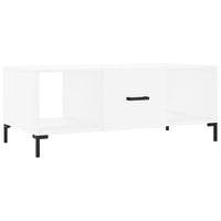 Thumbnail for Couchtisch Weiß 102x50x40 cm Holzwerkstoff