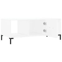 Thumbnail for Couchtisch Weiß 102x50x40 cm Holzwerkstoff