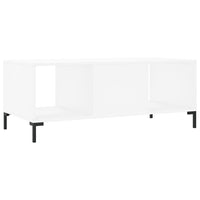 Thumbnail for Couchtisch Weiß 102x50x40 cm Holzwerkstoff