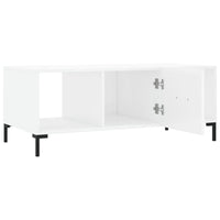 Thumbnail for Couchtisch Hochglanz-Weiß 102x50x40 cm Holzwerkstoff