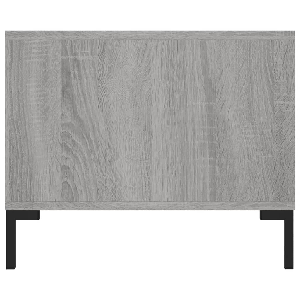 Couchtisch Grau Sonoma 102x50x40 cm Holzwerkstoff