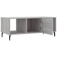 Thumbnail for Couchtisch Grau Sonoma 102x50x40 cm Holzwerkstoff