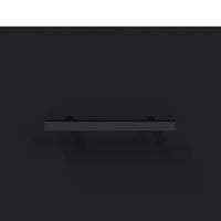 Thumbnail for Couchtisch Schwarz 102x50x40 cm Holzwerkstoff