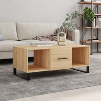 Thumbnail for Couchtisch Sonoma-Eiche 102x50x40 cm Holzwerkstoff