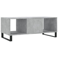 Thumbnail for Couchtisch Betongrau 102x50x40 cm Holzwerkstoff