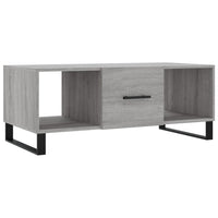 Thumbnail for Couchtisch Grau Sonoma 102x50x40 cm Holzwerkstoff