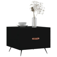 Thumbnail for Couchtische 2 Stk. Schwarz 50x50x40 cm Holzwerkstoff