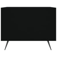 Thumbnail for Couchtische 2 Stk. Schwarz 50x50x40 cm Holzwerkstoff