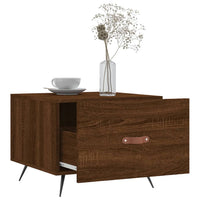 Thumbnail for Couchtisch Braun Eichen-Optik 50x50x40 cm Holzwerkstoff