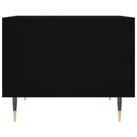 Thumbnail for Couchtische 2 Stk. Schwarz 50x50x40 cm Holzwerkstoff