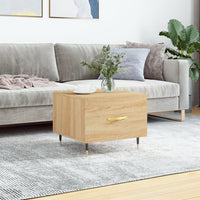 Thumbnail for Couchtisch Sonoma-Eiche 50x50x40 cm Holzwerkstoff