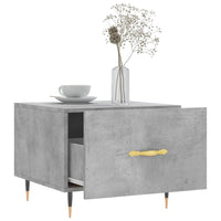 Thumbnail for Couchtisch Betongrau 50x50x40 cm Holzwerkstoff