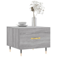 Thumbnail for Couchtisch Grau Sonoma 50x50x40 cm Holzwerkstoff