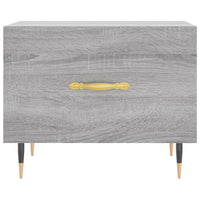 Thumbnail for Couchtische 2 Stk. Grau Sonoma 50x50x40 cm Holzwerkstoff