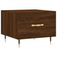 Thumbnail for Couchtische 2 Stk. Braun Eichen-Optik 50x50x40 cm Holzwerkstoff
