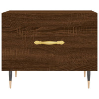 Thumbnail for Couchtische 2 Stk. Braun Eichen-Optik 50x50x40 cm Holzwerkstoff
