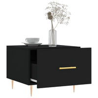 Thumbnail for Couchtische 2 Stk. Schwarz 50x50x40 cm Holzwerkstoff